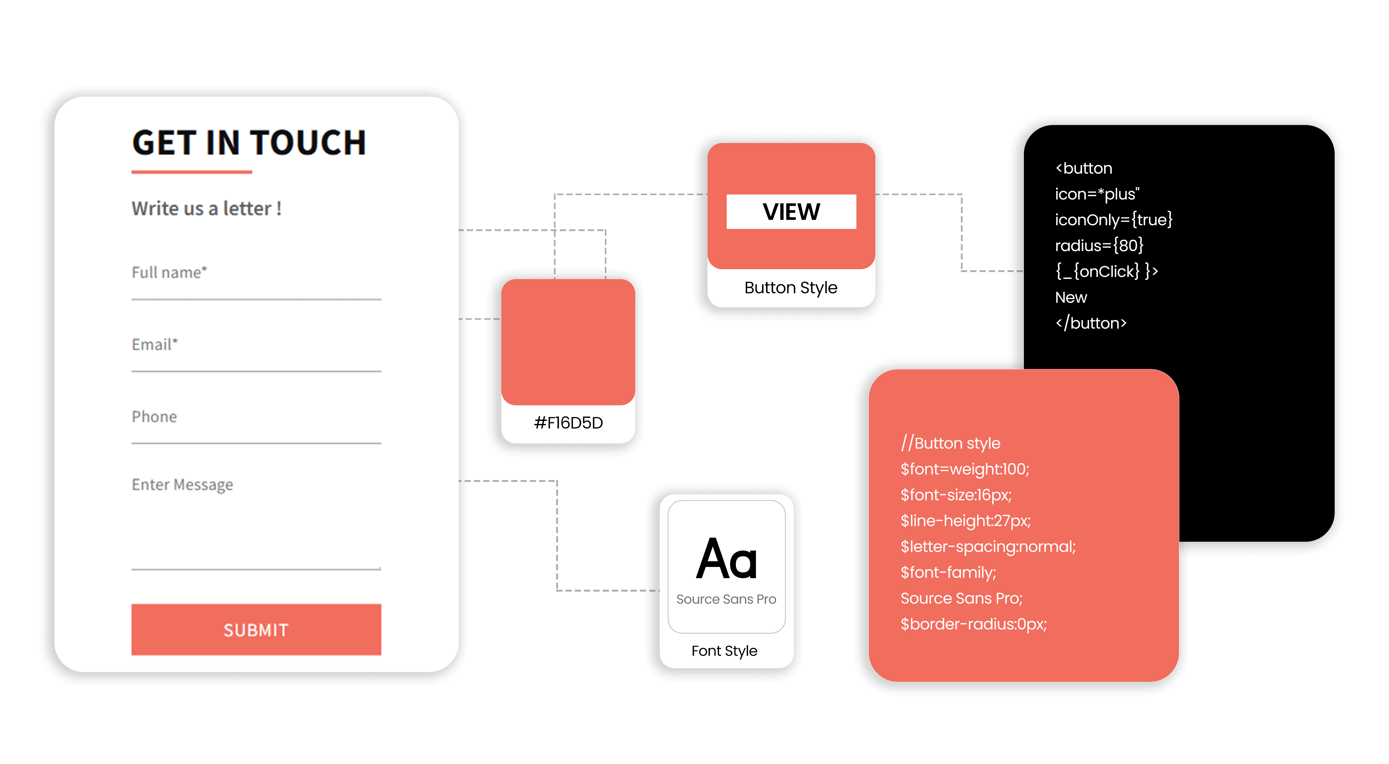 Balas Office Furniture design components