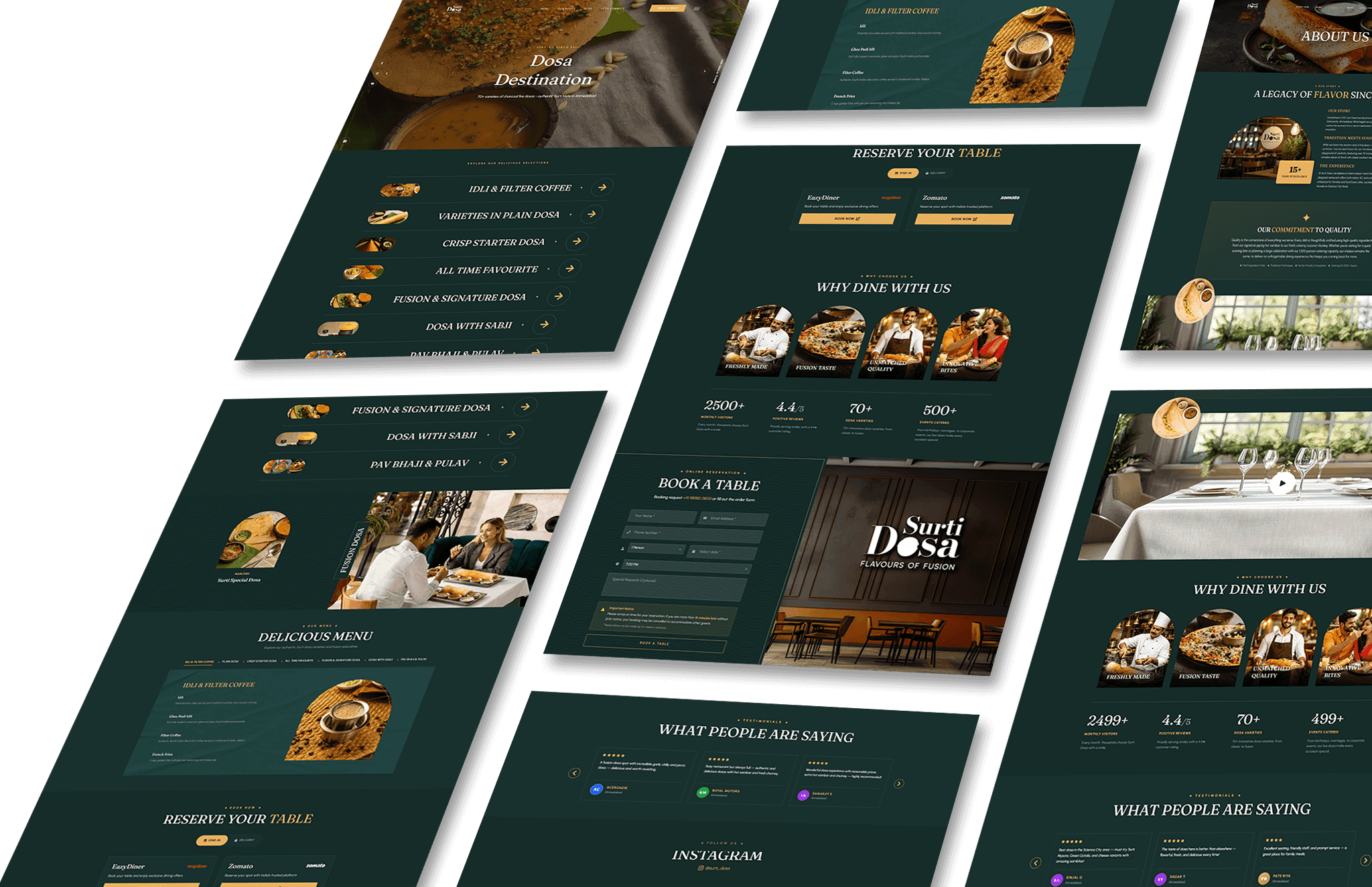 Surti Dosa execution